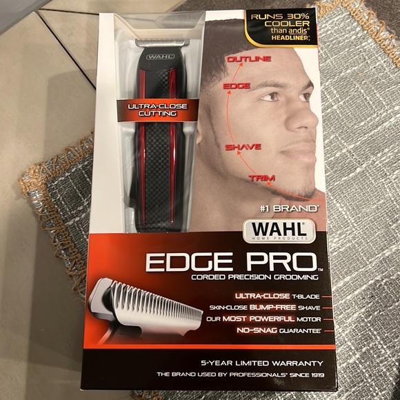 Wahl Edge Pro Men's Corded T-Blade Groomer - Picture 8 of 11